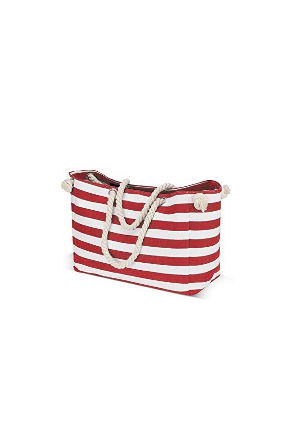 LIVACASA Grand Sac De Plage pour Femme, Toile Sac Fourre-Tout En Été,XXL Sac Cabas Panier Plage Femme Cadeau pour Les Voyages