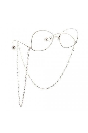 JJZXD Lunettes chaîne Collier Lunettes de Soleil Myope presbytie Anti-Perte Lunettes Corde Oeil Longe