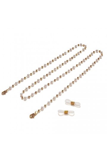 JJZXD Lunettes électrolytiques chaîne Lunettes Corde Lunettes lanière Cou chaîne Masque lanière Color : D, Size : 75cm 