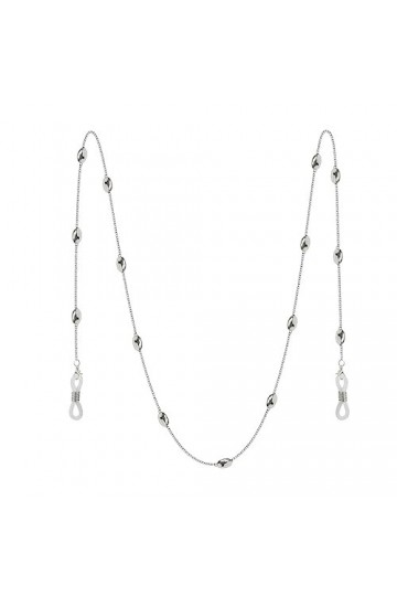 JJZXD Masque Corde Lunettes de Soleil à Double Usage Chaîne Cou Lunettes Anti-Perte Corde Lunettes Chaîne Métal Color : 1-Pa