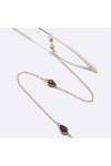 OITTO Water Drop Multicolored Glasses Chain Not Easy to Fade Fashion Glasses Rope Accessories Anti-Lost