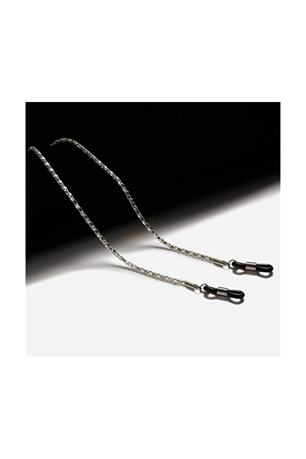 WJCCY Métal Chaîne creuse Lecture Lunettes de lunettes Chaîne de style ethnique Lanière de style Tenir Cordons Femmes Sunglas