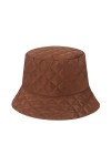 Rayson Chapeau de Pêcheur pour Femmes dhiver Chapeaux de Visière Chapeau Bob Femme Casquette Treillis Couleur Solide Chaleur