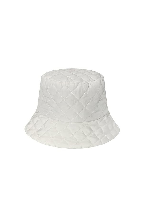 Rayson Chapeau de Pêcheur pour Femmes dhiver Chapeaux de Visière Chapeau Bob Femme Casquette Treillis Couleur Solide Chaleur