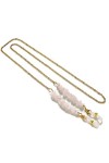 LEIGE Chaîne de Perles de Pierre chaîne de Lunettes à la Main for Lunettes de Lecture Cordon Lunettes de Soleil Support de Sa