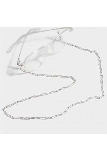 LHLLHL Chaîne De Lunettes Collier Pendentif avec Une Sensation De Niche Chaîne De Casque Embouchure Accessoire De Chaîne Acce