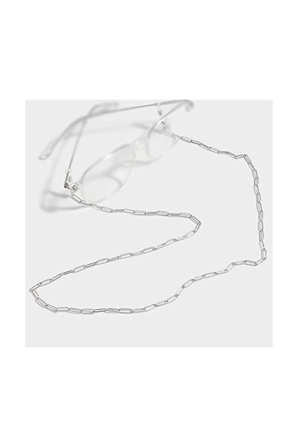 LHLLHL Chaîne De Lunettes Collier Pendentif avec Une Sensation De Niche Chaîne De Casque Embouchure Accessoire De Chaîne Acce