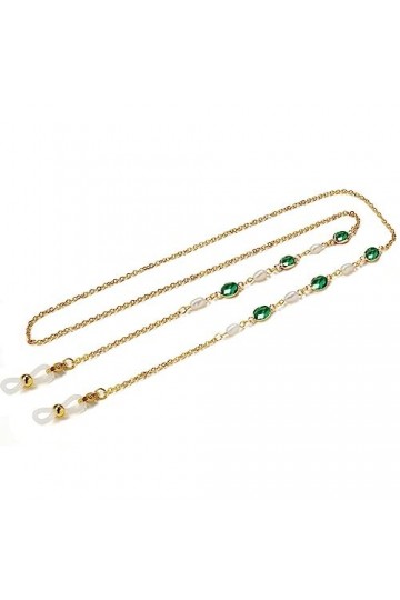 LHLLHL Chaîne décorative Perle deau Douce Lunettes Chaîne Corde Lunettes Chaîne Bracelet Color : 1-Pack, Size : 78CM 