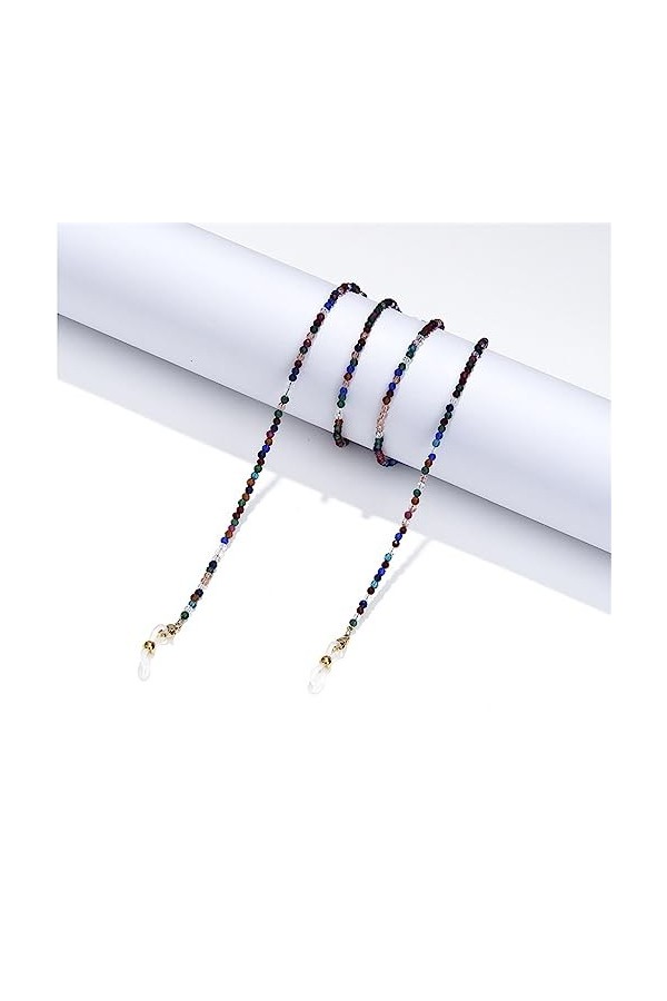 LLLY Chaîne de Lunettes en Cristal Artificiel for Femmes Cou Suspendu écouteur Suspendu Couleur de la chaîne