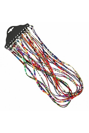 TKFDC 12/5 PCS Cordons de chaîne de lunettes de style boho Cordeaux de coton Corde de soleil Haute de lunettes for femmes et 