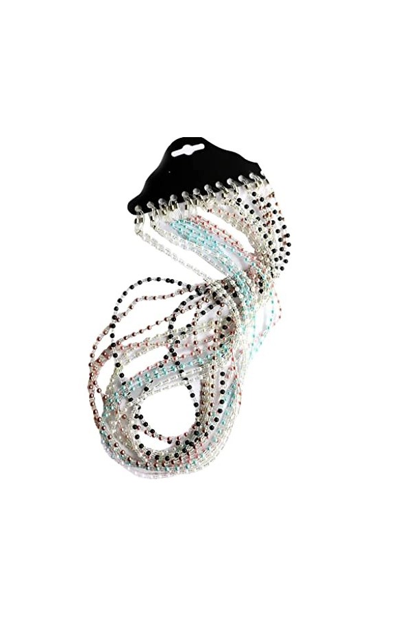 OQHAIR 12 PCS Perles Perles Cordon De Lunettes pour Femmes Lunettes De Lecture Lunettes Lunettes Chaîne Porte-Corde Couleur 