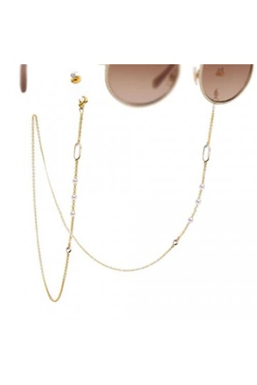 SDFGH Chaîne De Lunettes Pendentif Vintage Chaîne De Lunettes Femmes Lanière Lanière Antidérapante Accessoires Chaîne Envoyer