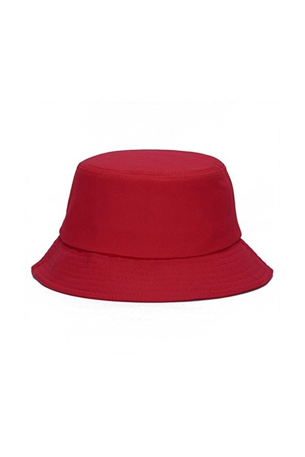 Jiacheng29 Chapeau bob décontracté pour homme et femme - Pour le camping, la randonnée, le pêcheur, blanc, taille unique