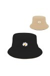 CINGHIA Bob Femme,Bob Chapeau de Pêcheur Unisex,Bob Noir,Chapeau Femme,Chapeau de Pêcheur Pliable Réversible pour Adapté au C