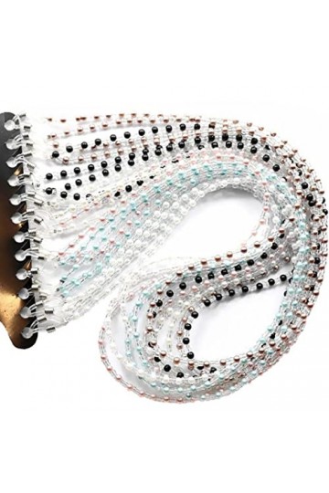 GJRFYJ 1 2pcs Cordon de lunettes de perles de perle for femmes Lunettes de lunettes de lunettes de lunettes de lunette de lun