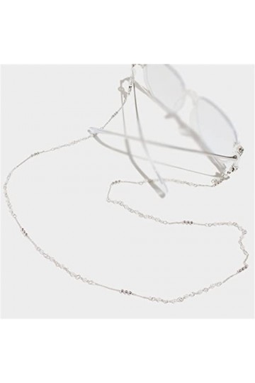 LHLLHL Perle Lunettes Chaîne Femme Longe Ornement Vintage Chaîne Lunettes De Soleil Polyvalentes Chaîne Masques Chaîne Polyva