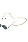 XOUVY Lunettes en métal Corde Longe Lunettes Accessoires chaîne de Lunettes nest Pas Facile à estomper chaîne de maïs allong