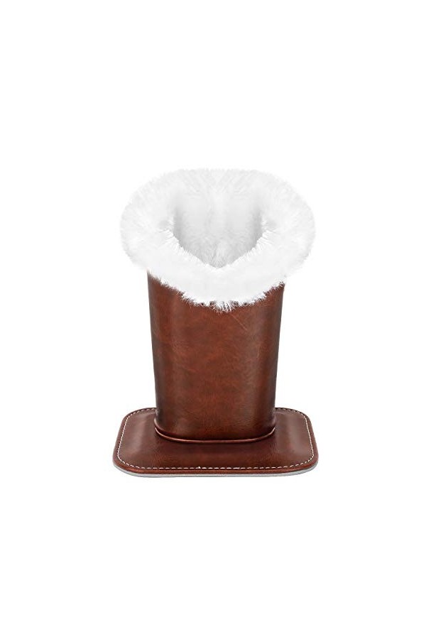 MoKo Porte-Lunettes, Velours Moderne Doublée en Peluche PU Cuir Magnétique Support de Protection, Anti-Rayures et Antipoussiè