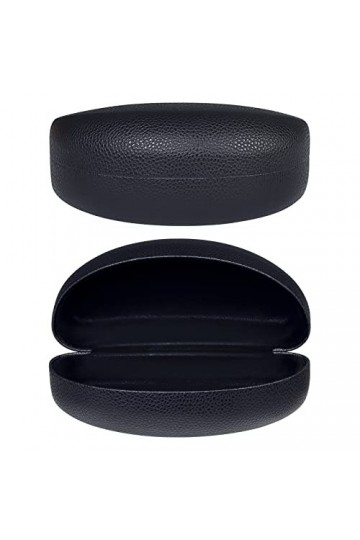 molshine Étui à lunettes de soleil à coque rigide, étui à lunettes classique extra large pour lunettes de soleil et lunettes 