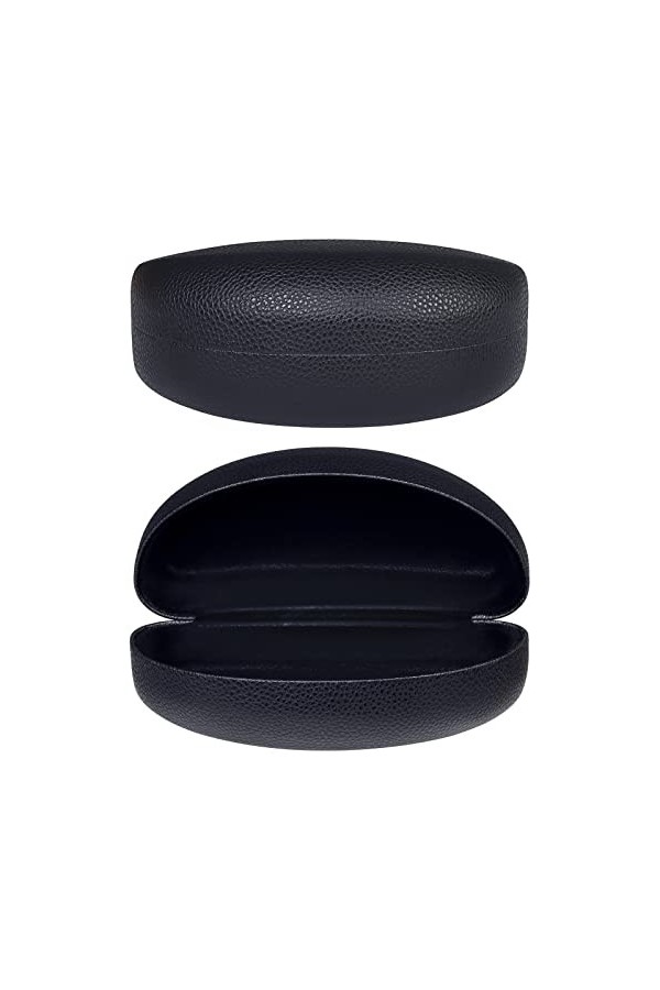 molshine Étui à lunettes de soleil à coque rigide, étui à lunettes classique extra large pour lunettes de soleil et lunettes 