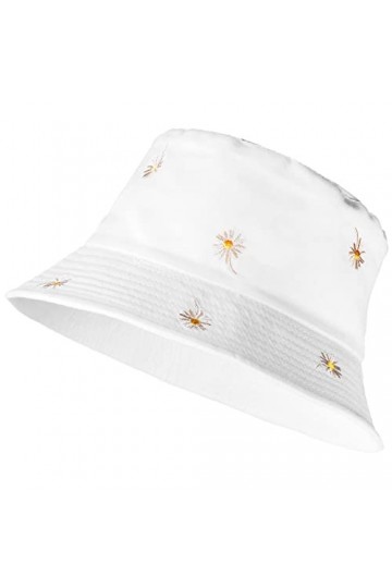 Sibba 1 Chapeau Bob de Plage Protection Solaire Dété Pliable à Large Bord Chapeau de PêChe Soleil Décontracté Vacances Acces