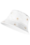 Sibba 1 Chapeau Bob de Plage Protection Solaire Dété Pliable à Large Bord Chapeau de PêChe Soleil Décontracté Vacances Acces