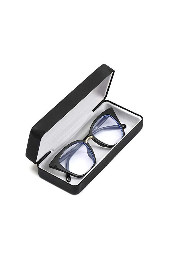 Étui à lunettes rigide pour homme et femme