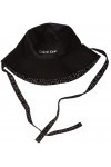 Calvin Klein Chapeau Cloche en TPU MN Bob, Black Mono Mix, Taille Unique Femme