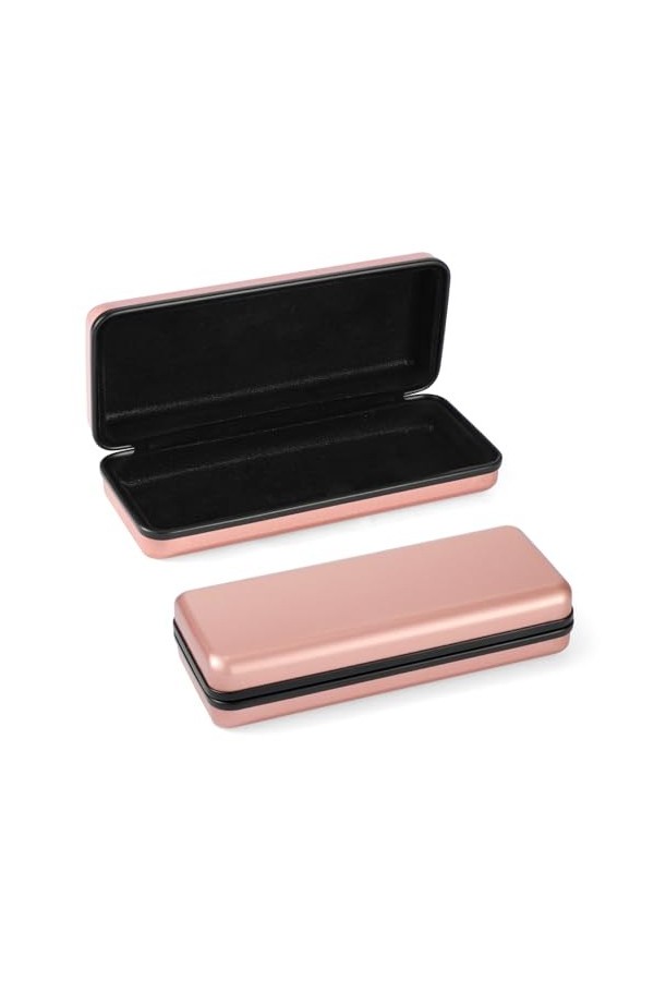 Hifot Etui Lunettes Rigide, Étui Lunettes en Métal Boite a Lunette, Boîte Lunette de Lecture Etui Lunettes de Soleil, Boîte à