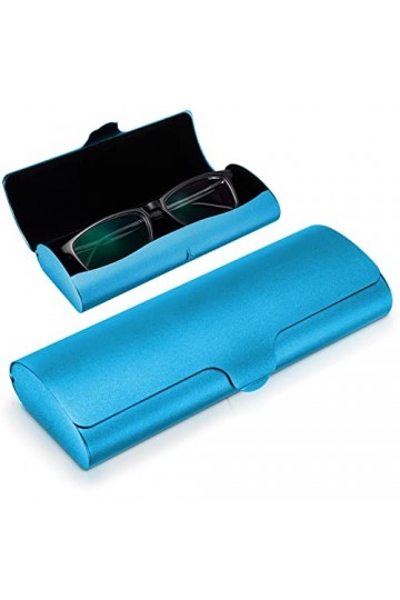 HIFOT étui lunettes aluminium, métal étui rigide lunettes lecture pour femme homme