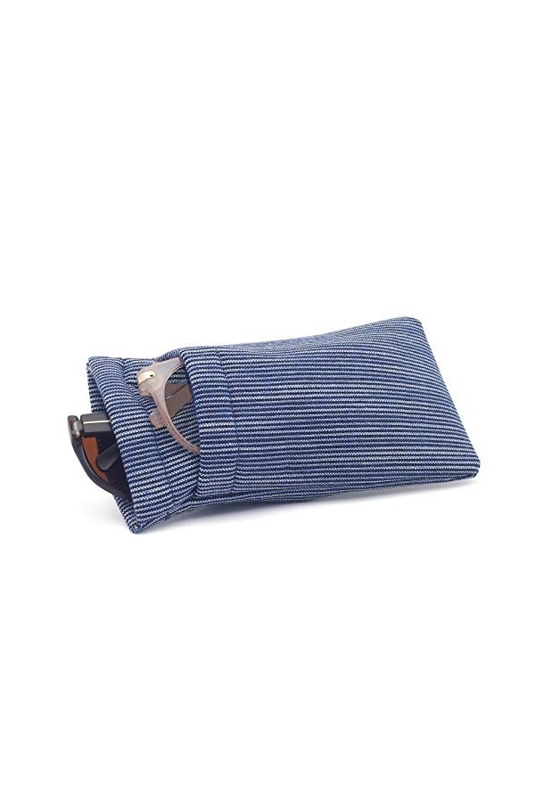 Face Shadow Étui à Lunettes Souple pour 2 Lunettes, Pochette Lunettes avec Chiffon de Nettoyage, Étui à Lunettes de Soleil Ul