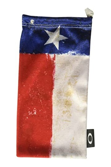 Oakley Microclear Microbag Sunglass Accessories,One Size,Texas Flag