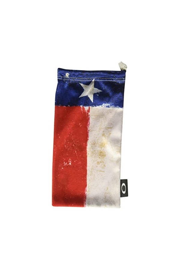 Oakley Microclear Microbag Sunglass Accessories,One Size,Texas Flag