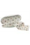 Wrendale Designs Étui à lunettes Motif Hogs And Kisses, gris, 16cm x 3.5cm x 6cm