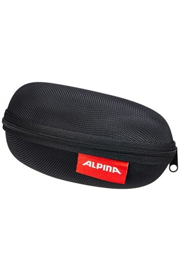 ALPINA Unisexe - Adultes, CASE Étui à lunettes, black, One Size