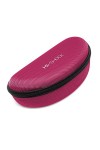 Hi-SHOCK Étui à lunettes Hi-Case - Coque rigide absorbant les chocs avec dragonne et fermeture éclair - Chiffon en microfibre