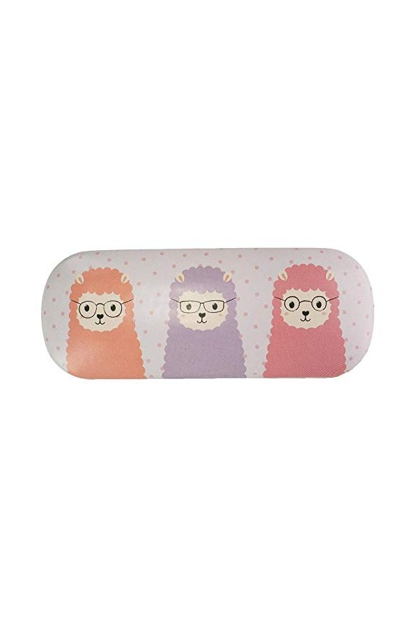 Little Llama Glasses Case Sunglasses Hard Case Pastel Colours Cute Girly