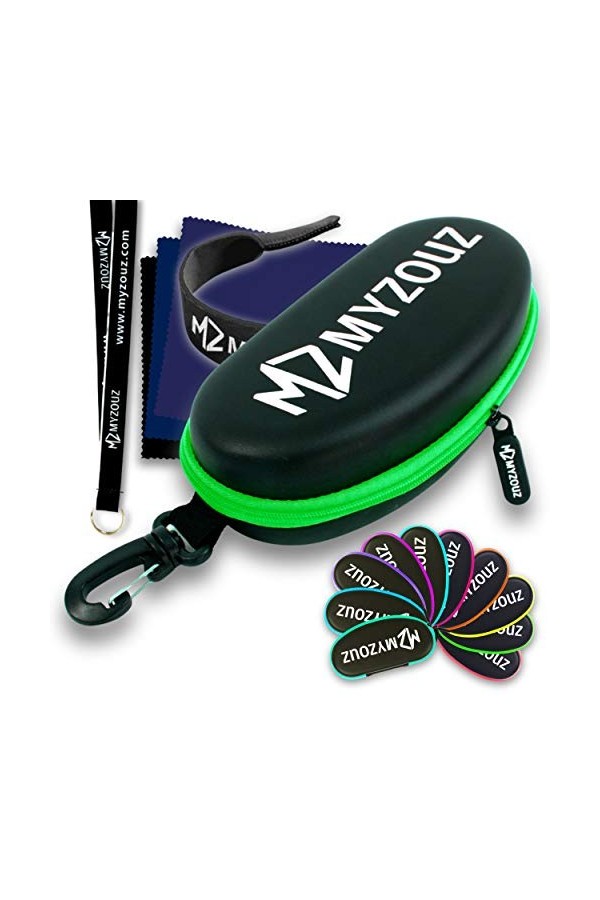 Grand etui lunettes de natation soleil homme femme enfant fourni avec cordon lunette flottant pour lunette de piscine adulte 