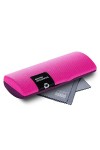 FEFI - Étui à lunettes rigide avec revêtement en tissu fabriqué à partir de bouteilles en PET recyclées, Rose, M