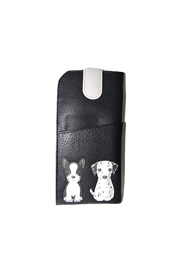 Mala Leather - Étui à lunettes - Femme Noir Noir grand