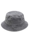 JFAN Chapeau De Pêcheur Toile Unisexe Chapeau Bob Été Bouchon De Seau Chapeau De Soleil Rétro Protection Solaire Pliable Chap