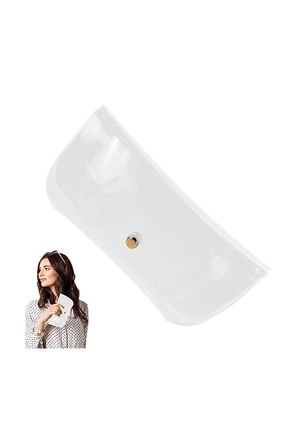 Loandicy Étui à soleil Voyage,Étuis en verre couleur bonbon pour lunettes - Étui à lunettes transparent, étui à lunettes tran