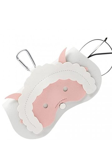 Dimweca Pochette À Dessin Animé Animal, Pochette pour Soleil pour Femme Dessin Animé Animal avec Boucle Sécurité, Étui À Lune