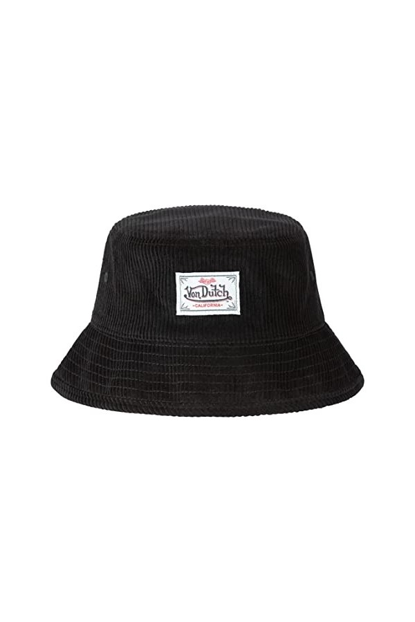 Von Dutch Bob Velours Côtelé Noir Taille S/M