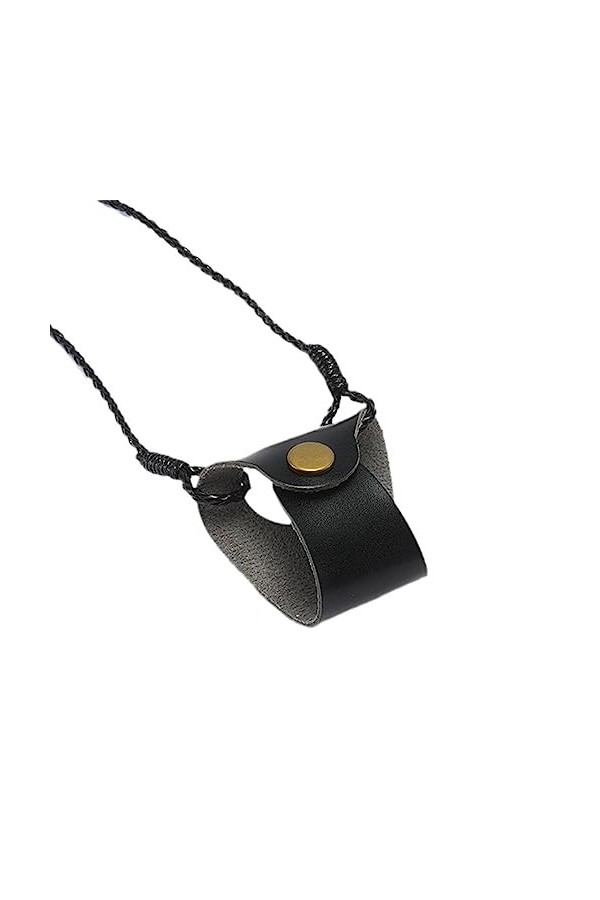 HFINGAQEX Étui de rangement en cuir pour lunettes de soleil pour femmes et hommes, corde de rangement, chaîne sangle de de co