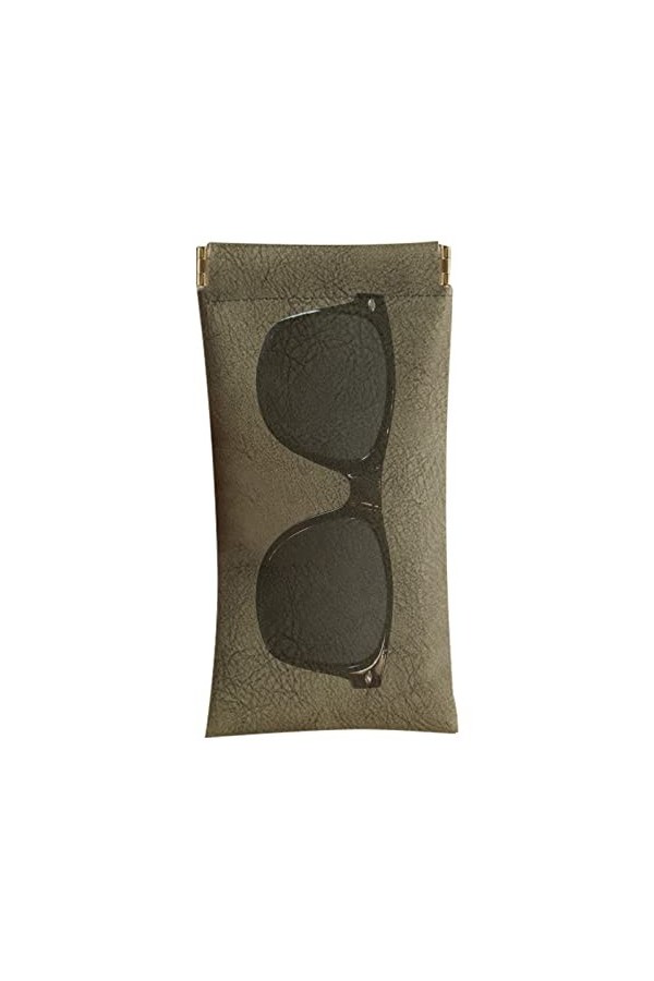 Pochette pour lunettes de soleil,Organisateur de voyage pour lunettes de soleil | Pochette de voyage pour lunettes en cuir PV