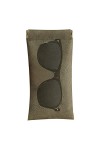 Renywosi Pochette pour Lunettes de Soleil - Sac de Transport pour Lunettes de Soleil,Flanelle Doublure Lunettes Sac de Rangem