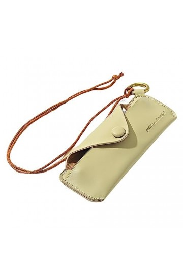 Onlynery Sac à lunettes - Étui à soleil moavec dragonne,Sacs à lunettes minces portables, manchon lunettes souple, pochette s