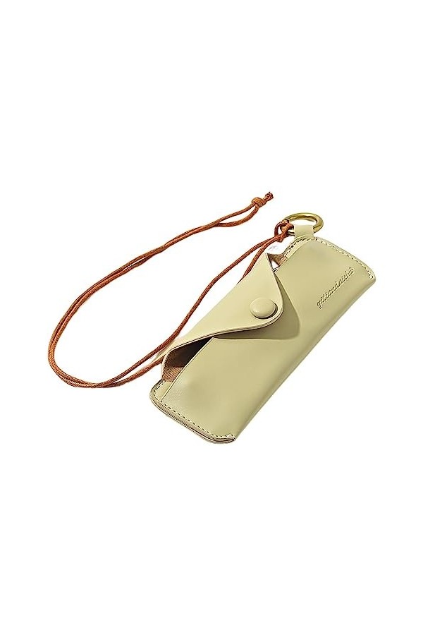 Onlynery Sac à lunettes - Étui à soleil moavec dragonne,Sacs à lunettes minces portables, manchon lunettes souple, pochette s