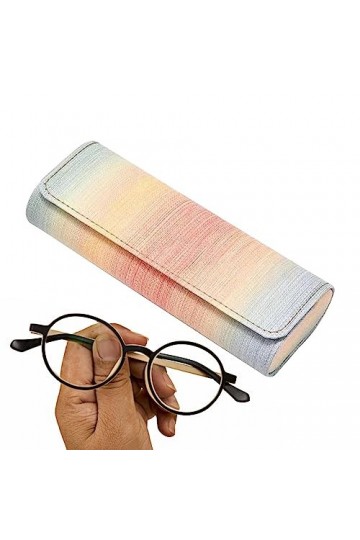 Étui À Lunettes Pour Femmes | Étui À Rangement Étui À Lunettes Dégradé | Organisateur Lunettes Portable, Étui À Soleil En PU,